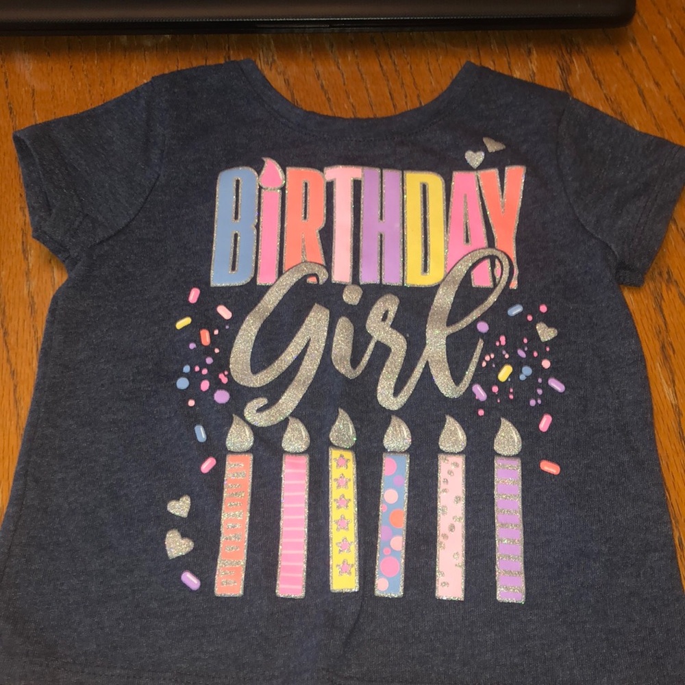 🌟LIKE NEW🌟Birthday girl t-shirt.